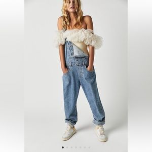 Free People Ziggy Overalls • SM